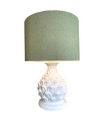 Mid Century table lamps ceramic artichoke bases - Mid Century Lighting - 1970s table lamps