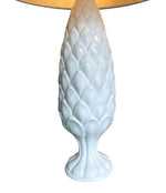 Mid Century Table Lamps ceramic pineapple - Mid Century lighting