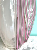 A rare Murano glass tear drop shaped, sculptural lamp by glass "Maestro" Lino Tagliapietra for La Murrina