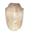 Mid Century mirror Italian shield 1950s