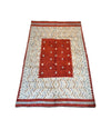A Scandinavian inspired hand knotted Moroccan wool rug