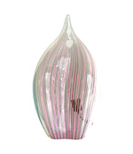 A rare Murano glass tear drop shaped, sculptural lamp by glass "Maestro" Lino Tagliapietra for La Murrina