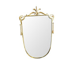 Mid Century Italian Shield Mirror - Mid Century Mirror - Ed butcher Antiques Shop London