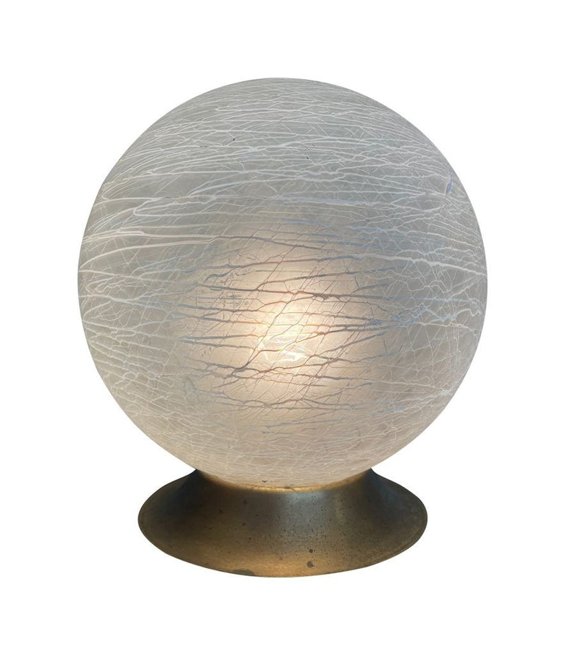 Mid Century Venini Murano Glass Lamp - Mid Century Lighting - 1970s table lamps