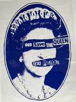 Sex Pistols God save the queen promotional poster