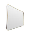 Mid century mirror brass framed Italian 1950s