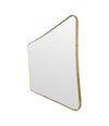 Mid century mirror brass framed Italian 1950s