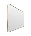Mid century mirror brass framed Italian 1950s