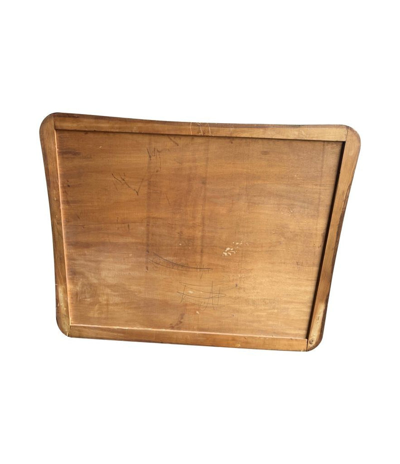 Mid century mirror brass framed Italian 1950s