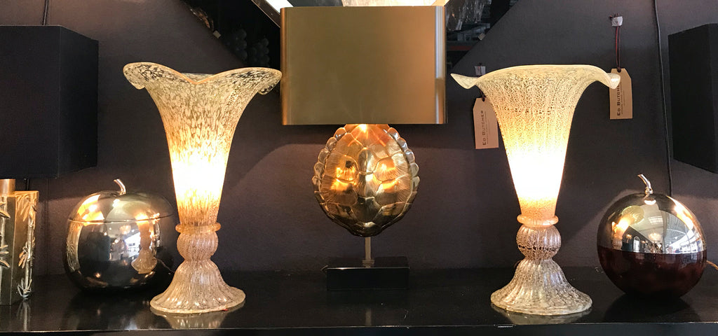 Mid Century lighting - Ed Butcher Antiques Shop London