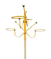 Mid century coat stand - 1950s gilt metal and marble hat and coat stand - Italian
