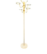 Mid century coat stand - 1950s gilt metal and marble hat and coat stand - Italian