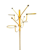 Mid century coat stand - 1950s gilt metal and marble hat and coat stand - Italian