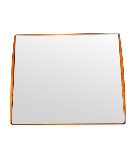 A large Italian 1950s Mirror by Ico Parisi with Curved Walnut Frame ...