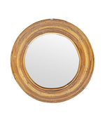 Mid Century bamboo mirror Vivai el Sud Style pencil reed mirror - 1970s