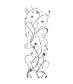 1970s gilt wrought iron room divider screen by Salvino Marsura