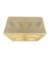 Mid century cabinet pencil reed bamboo by Vivai Del Sud Italian 1970s