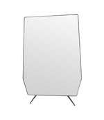 Mid Century Mirror Italian 1950s full length brass framed