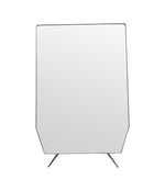 Mid Century Mirror Italian 1950s full length brass framed