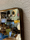 Mid Century Mirror Italian 1950s full length brass framed