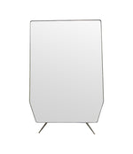Mid Century Mirror Italian 1950s full length brass framed