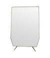 Mid Century Mirror Italian 1950s full length brass framed