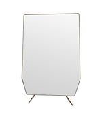 Mid Century Mirror Italian 1950s full length brass framed