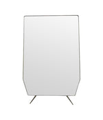 Mid Century Mirror Italian 1950s full length brass framed
