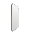 1950s Italian brass framed mirror landscape or portrait