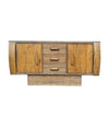 1920s Oak & Bamboo Sideboard - Angaves of Leicestershire - Art Deco Furniture - Ed Butcher Antiques