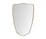1950s Italian Shield Mirror - Mid Century Mirrors - Ed Butcher Antiques