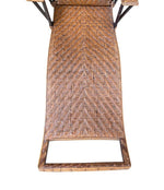 1920s French Riviera Rattan Bamboo Sun Lounger - Art Deco Furniture - Ed Butcher Antiques