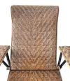 1920s French Riviera Rattan Bamboo Sun Lounger - Art Deco Furniture - Ed Butcher Antiques