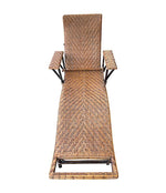 1920s French Riviera Rattan Bamboo Sun Lounger - Art Deco Furniture - Ed Butcher Antiques