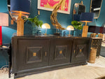 Art Deco Sideboard - black art deco sideboard - Black Sideboard - Maxime Old - Ed Butcher Antiques - Antique Shop London