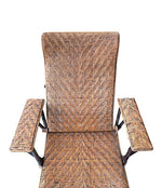 1920s French Riviera Rattan Bamboo Sun Lounger - Art Deco Furniture - Ed Butcher Antiques