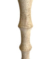 1950S FRENCH CARVED WOODED FLOOR LAMP IN THE STYLE OF CHARLES DUDOUYT