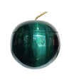 1970S APPLE ICE BUCKET BY DAYDREAM IN ANODISED VIBRANT GREEN WITH BRASS HANDLE
