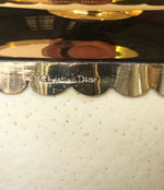 1970S POTPOURRI HOLDER IN GILT METAL WITH REAL OSTRICH EGG BY CHRISTIAN DIOR