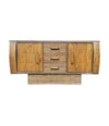 1920s Oak & Bamboo Sideboard - Angaves of Leicestershire - Art Deco Furniture - Ed Butcher Antiques
