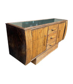 1920s Oak & Bamboo Sideboard - Angaves of Leicestershire - Art Deco Furniture - Ed Butcher Antiques