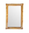 Vintage Bamboo Mirror - Mid Century Mirror - French - 1970s - Ed Butcher - Antique Shop London