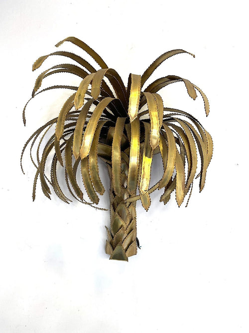 Mid Century Lighting - Maison Jansen - Palm Tree Light - Wall Light - 1970s - Ed Butcher Antique Shop London