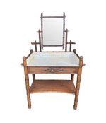Art Deco Furniture - Bamboo Dressing Table - Ed Butcher - Antique Shop London