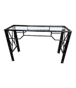 1960s Faux Bamboo Console Table - Mid Century Console Tables - Ed Butcher Antiques