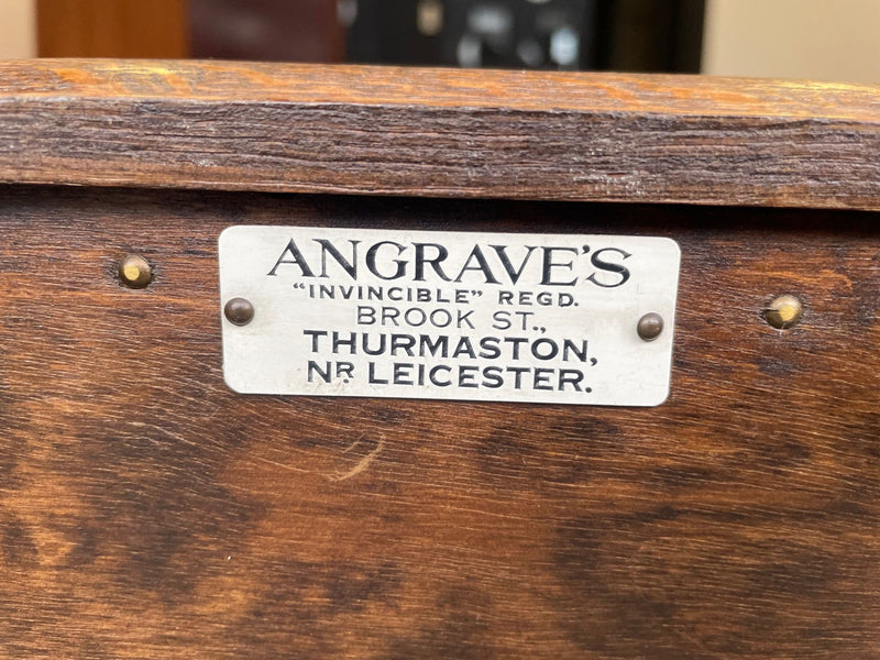 1920s Oak & Bamboo Sideboard - Angaves of Leicestershire - Art Deco Furniture - Ed Butcher Antiques