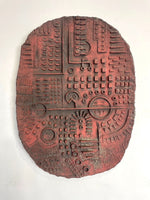 A 1960s original resin bonded wall relief sculpture, by english artist Ron Hitchins