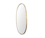 1960s Italian Oval Mirror Brass Frame - Mid Century Mirrors - Ed Butcher Antiques