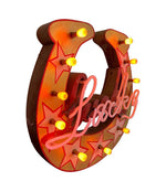 A UNIQUE NEON ART PIECE "LUCKY" BY LEGENDARY NEON ARTIST CHRIS BRACEY