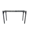 Vintage Console Table - Mid Century Console Table - Chinoiserie Console Table - 1970s - Black lacqured - Ed Butcher - Antique Shop London